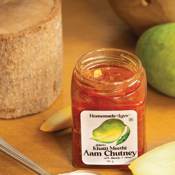 Khatti Meethi Aam Chutney - Homemade Love