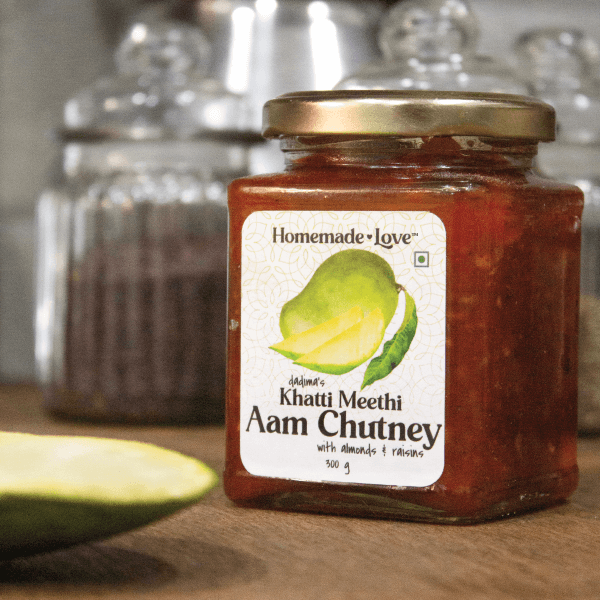 Khatti Meethi Aam Chutney - Homemade Love