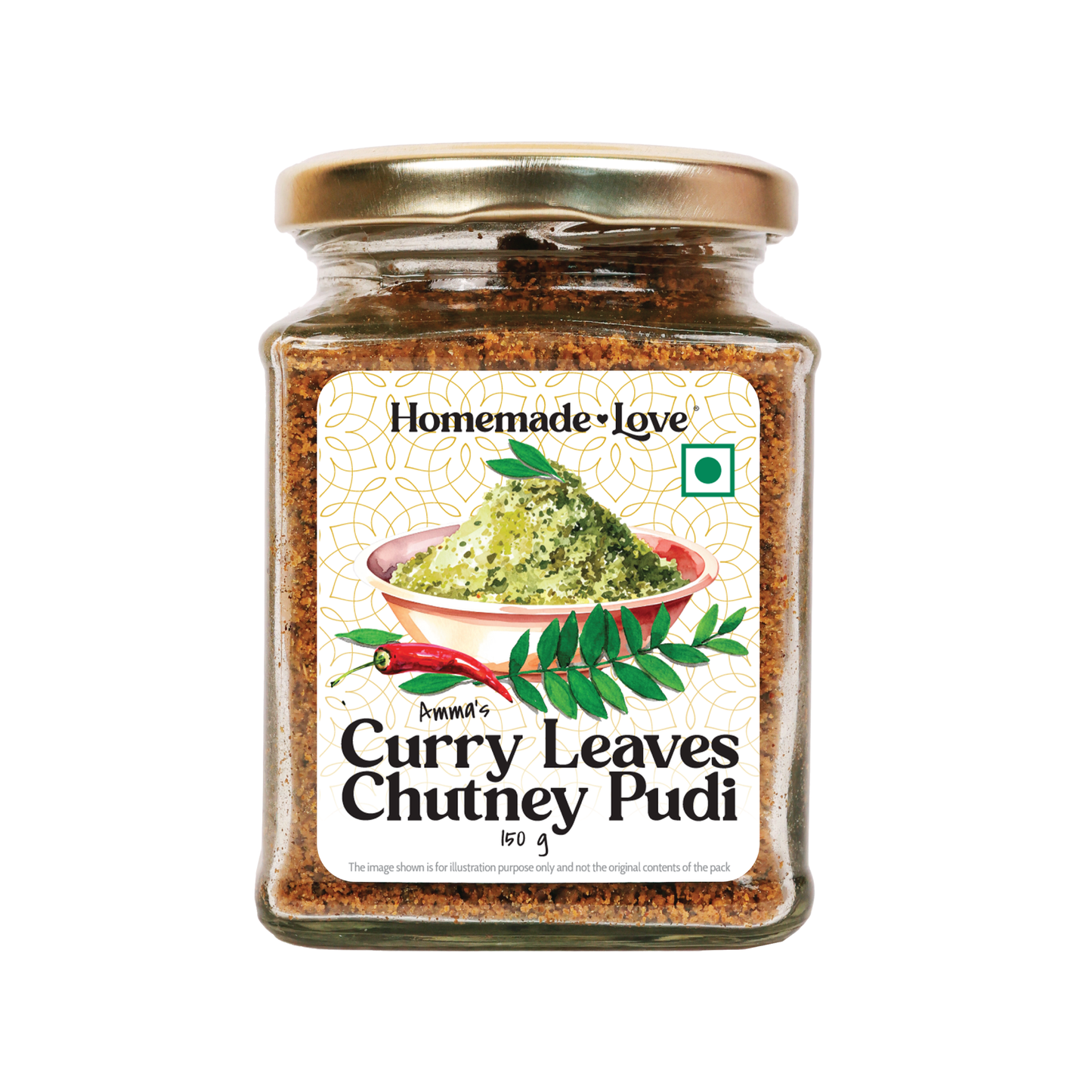 Curry Leaves Chutney Pudi