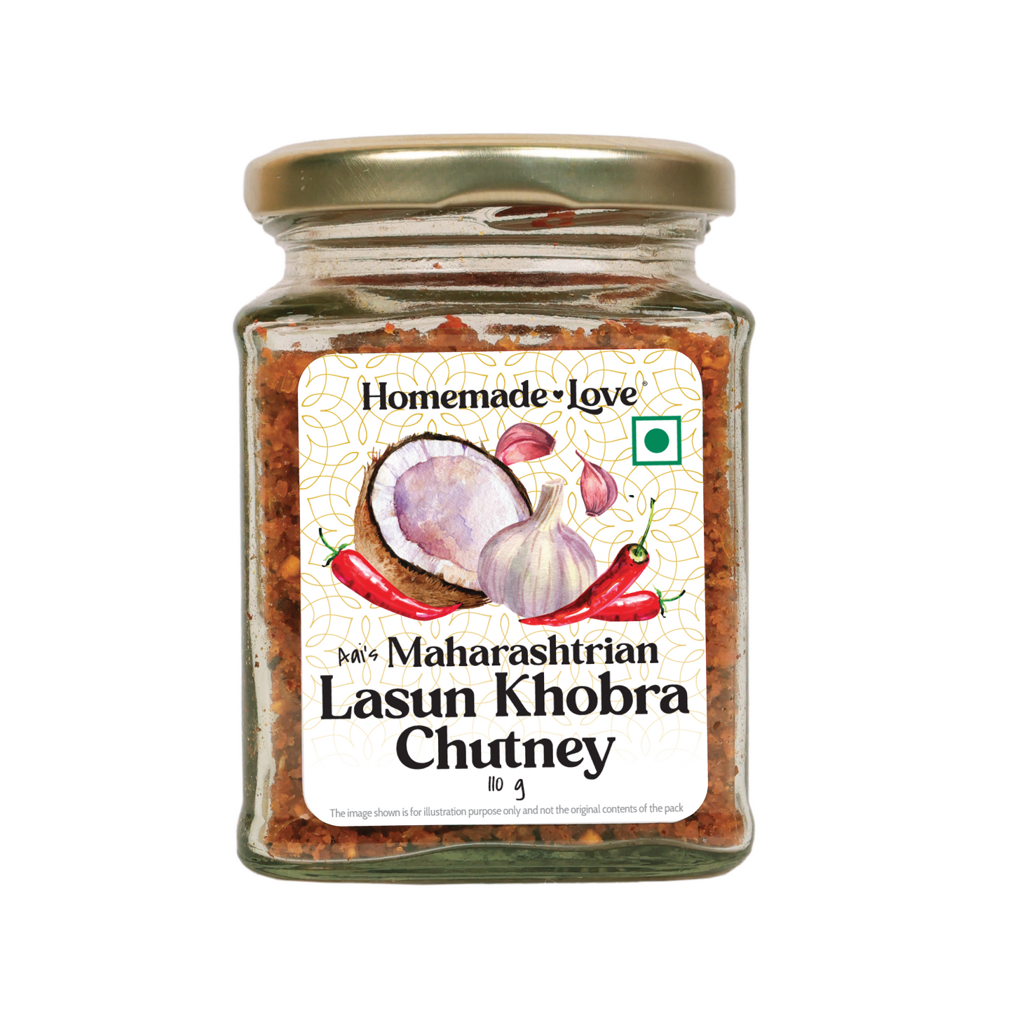 Maharashtrian Lasun Khobra Chutney