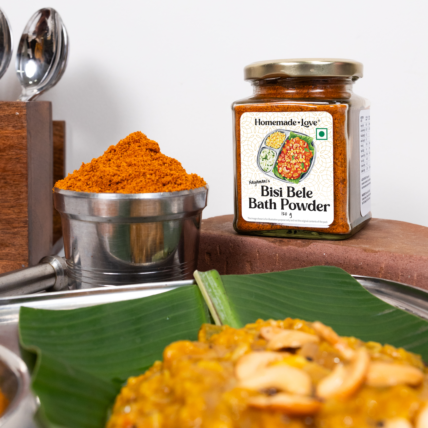 Authentic Bisi Bele Bath Recipe with Homemade Love Bisi Bele Bath Powder