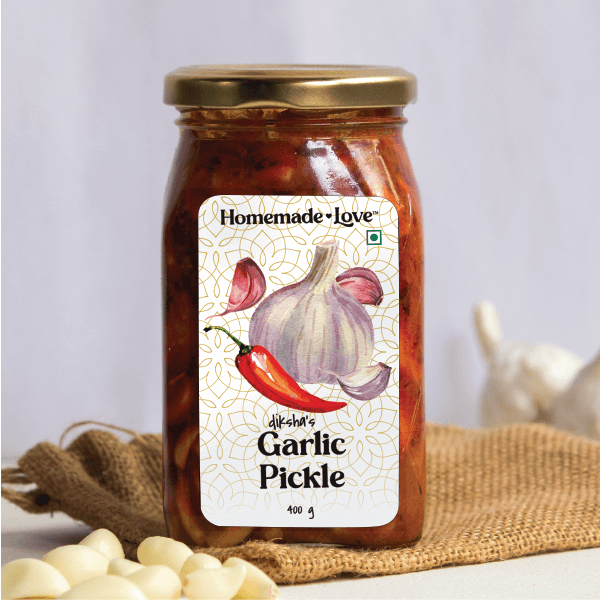 Garlic Pickle - Homemade Love