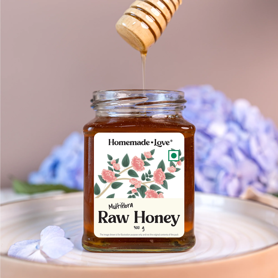 Festive Gift Box 01 - Desi Cow Ghee & Raw Honey
