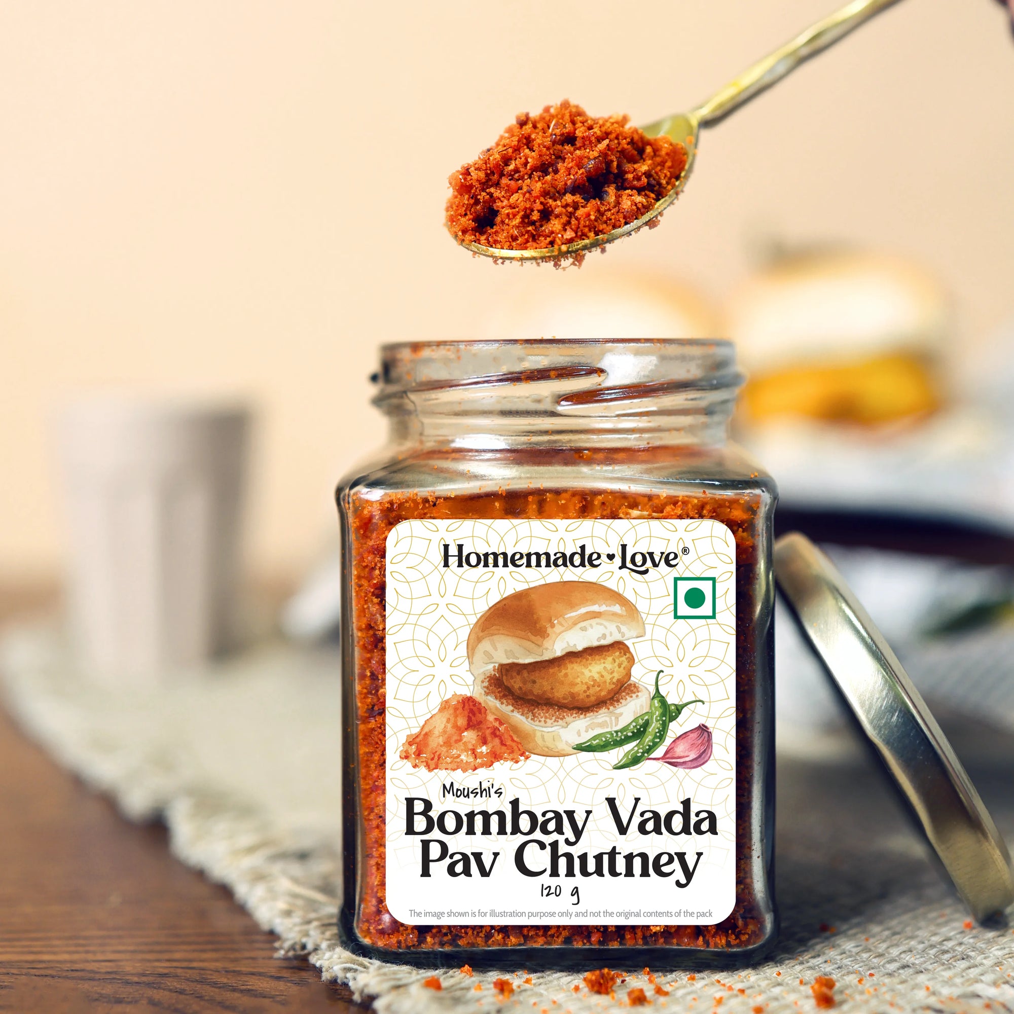 Bombay Vada Pav Chutney