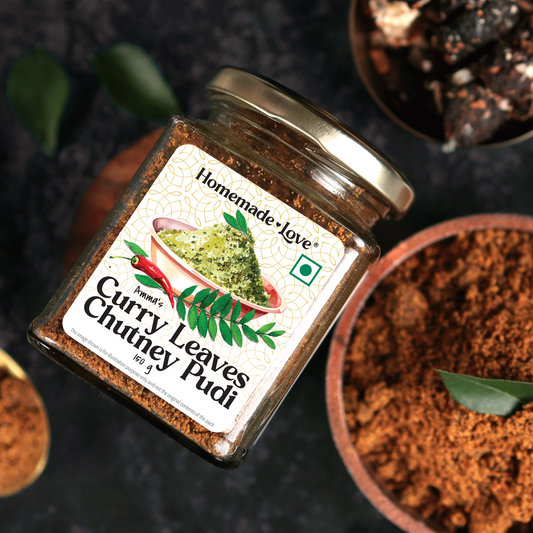 Curry Leaves Chutney Pudi