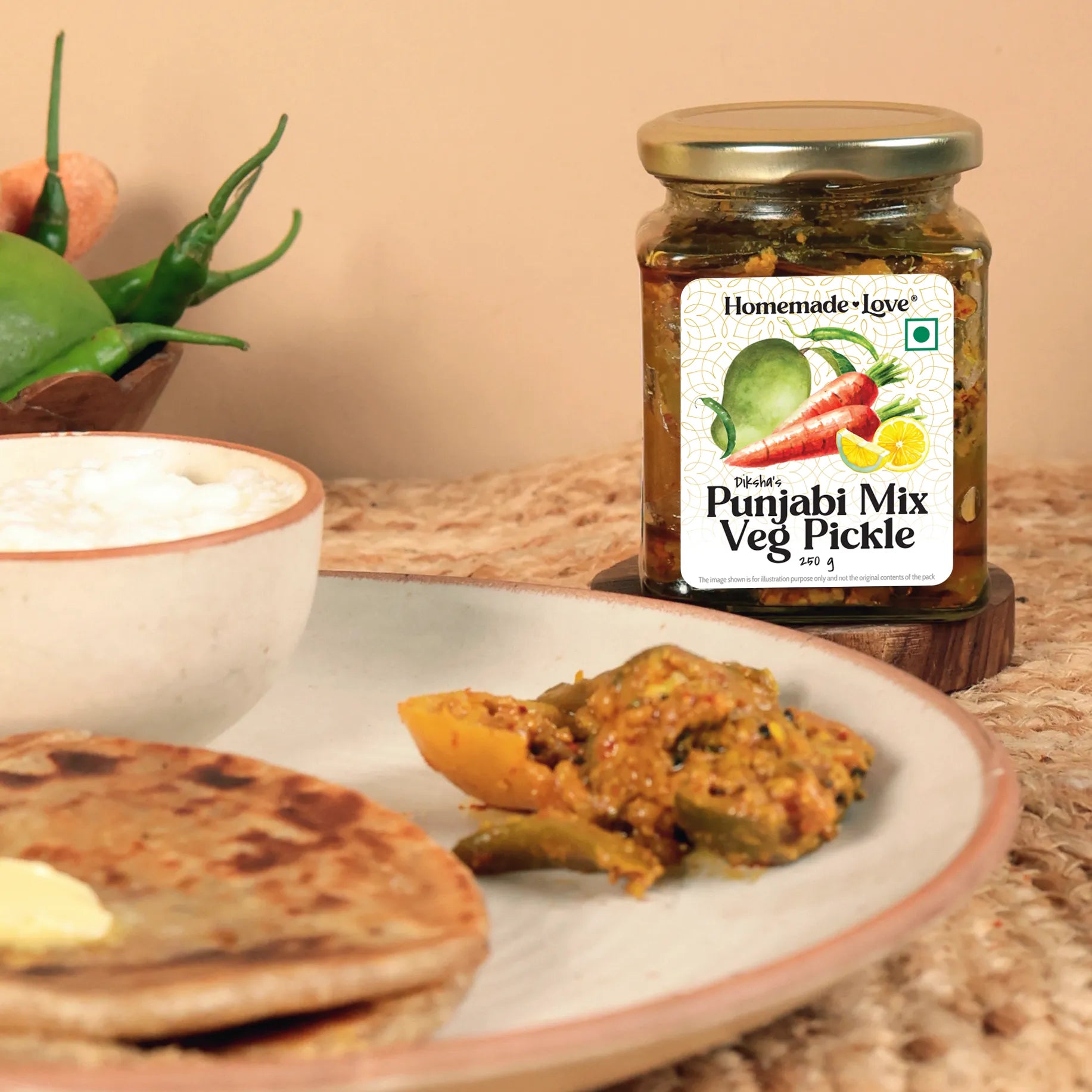 Punjabi Mix veg Pickle