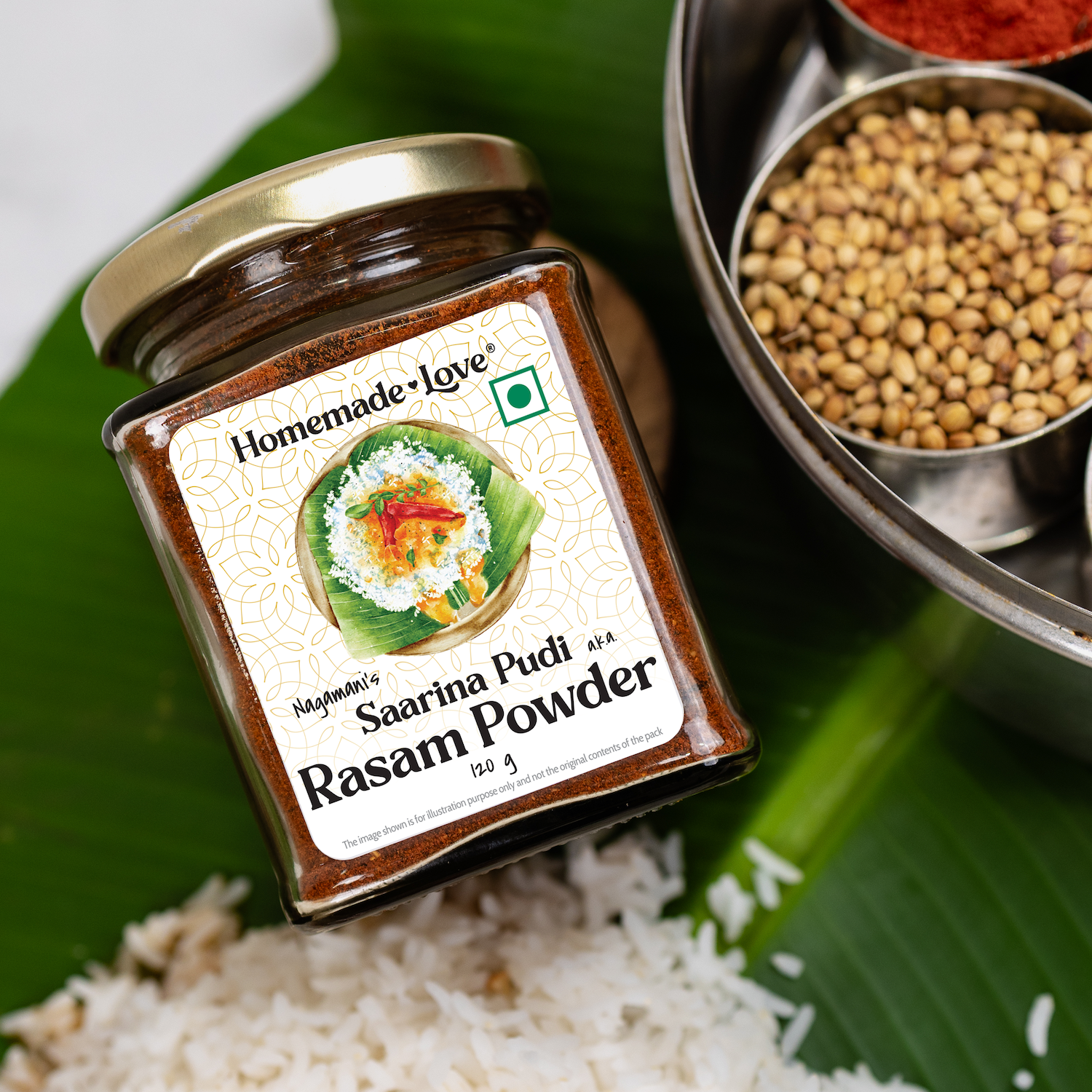 Rasam Powder - Saarina Pudi