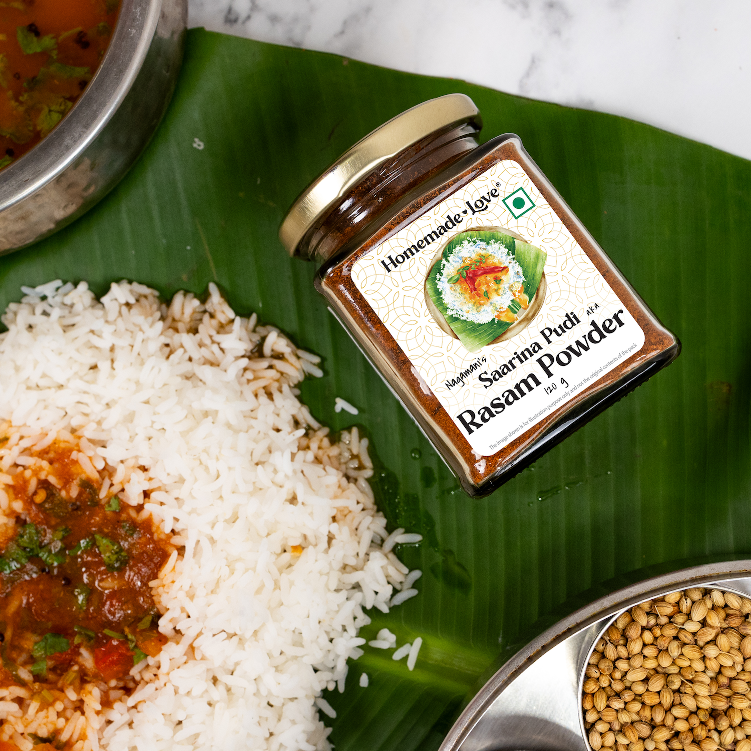 Rasam Powder - Saarina Pudi